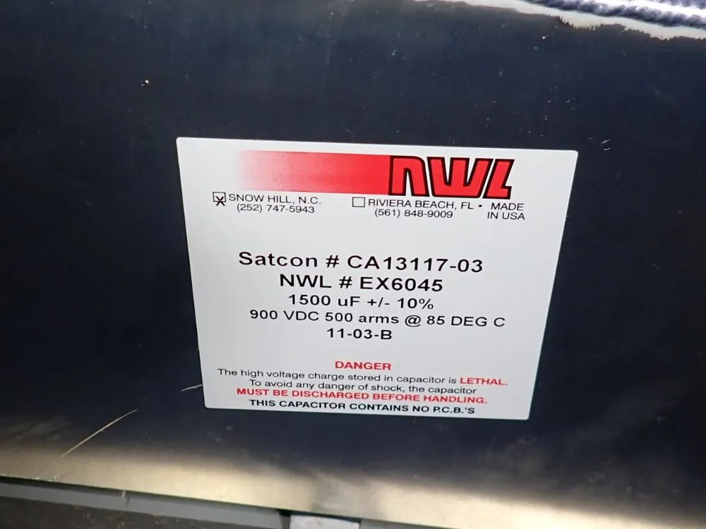 Nwl / Asc Capacitors Capacitors - Sat11 / Ca13117-03