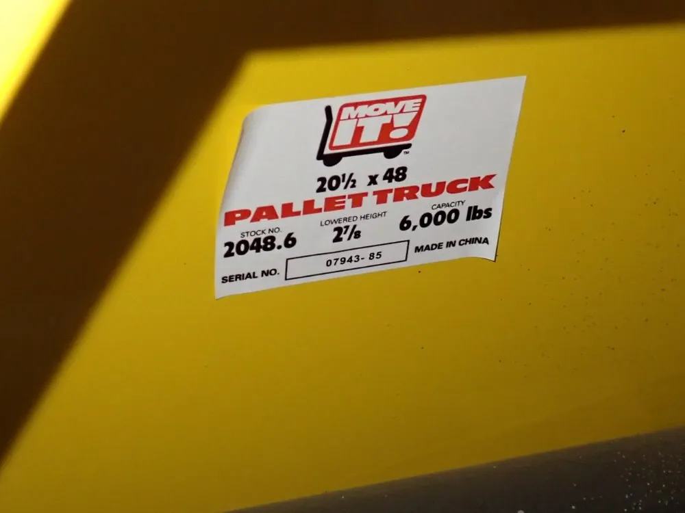 Move It 6000 Lbs Pallet Jack - 2048.6