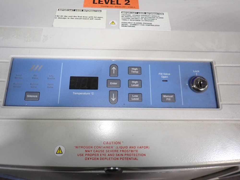 Thermo Fisher Scientific 24" Dia. X 34" Liquid Nitrogen Storage System - 7402