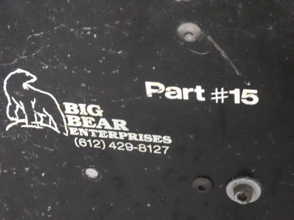 Big Bear Tool Cart - Model #15