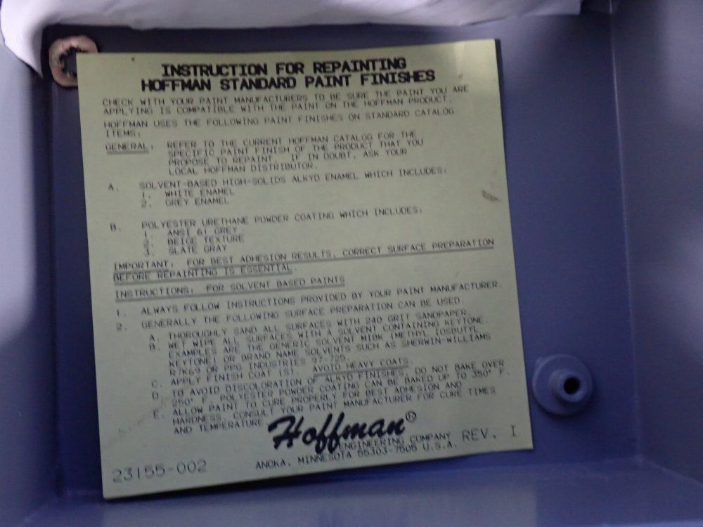 Hoffman Enclosure - A-606ch