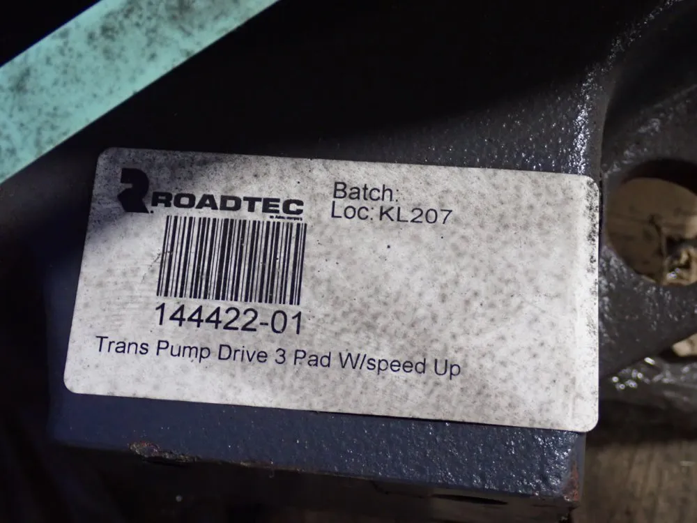 Trans Pump Drive 3 Pad With Speed Up - 144422-01