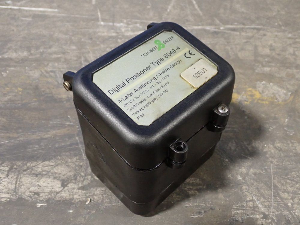 Schubert & Salzer 90psi Digital Positioner - 8049-4