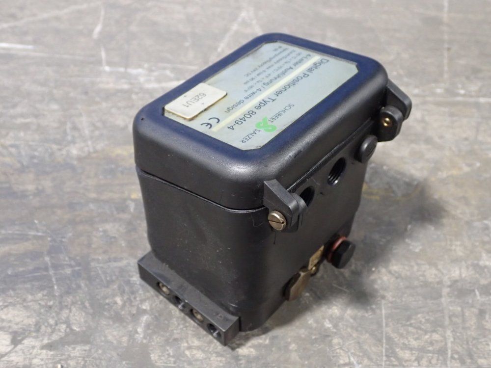 Schubert & Salzer 90psi Digital Positioner - 8049-4