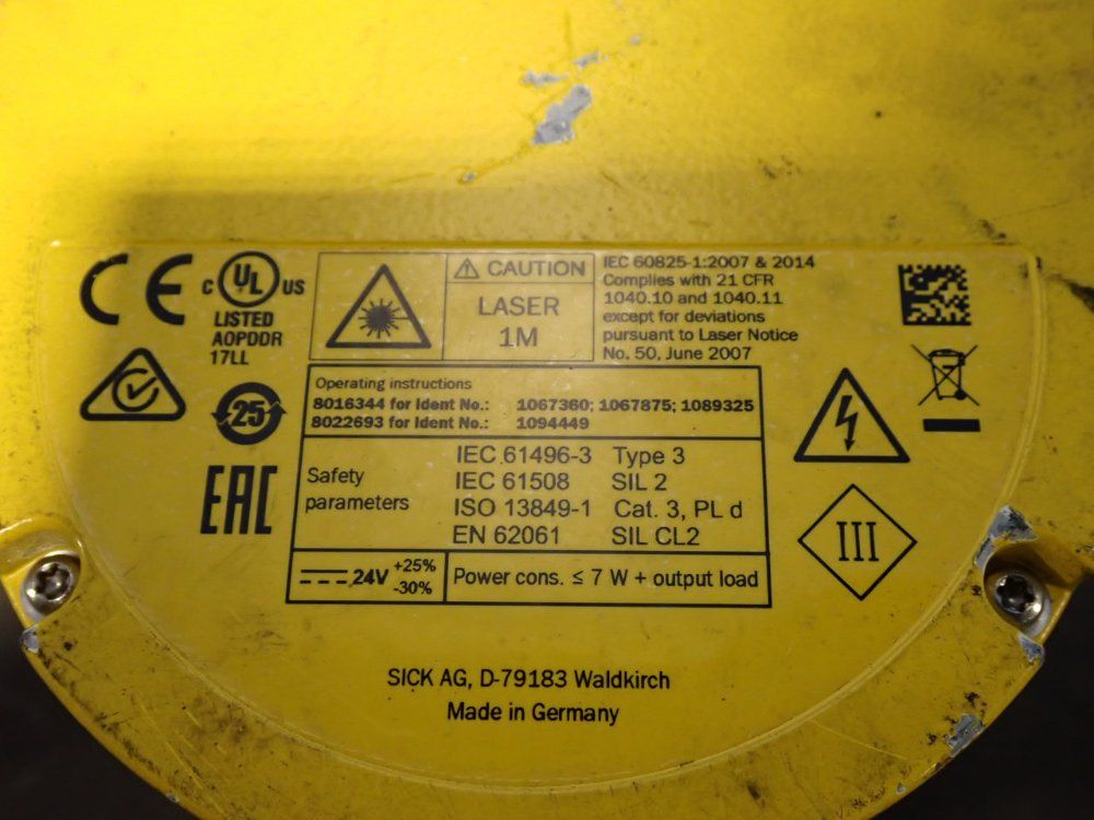 Sick Laser Scanner - Mics3-aaaz90az1