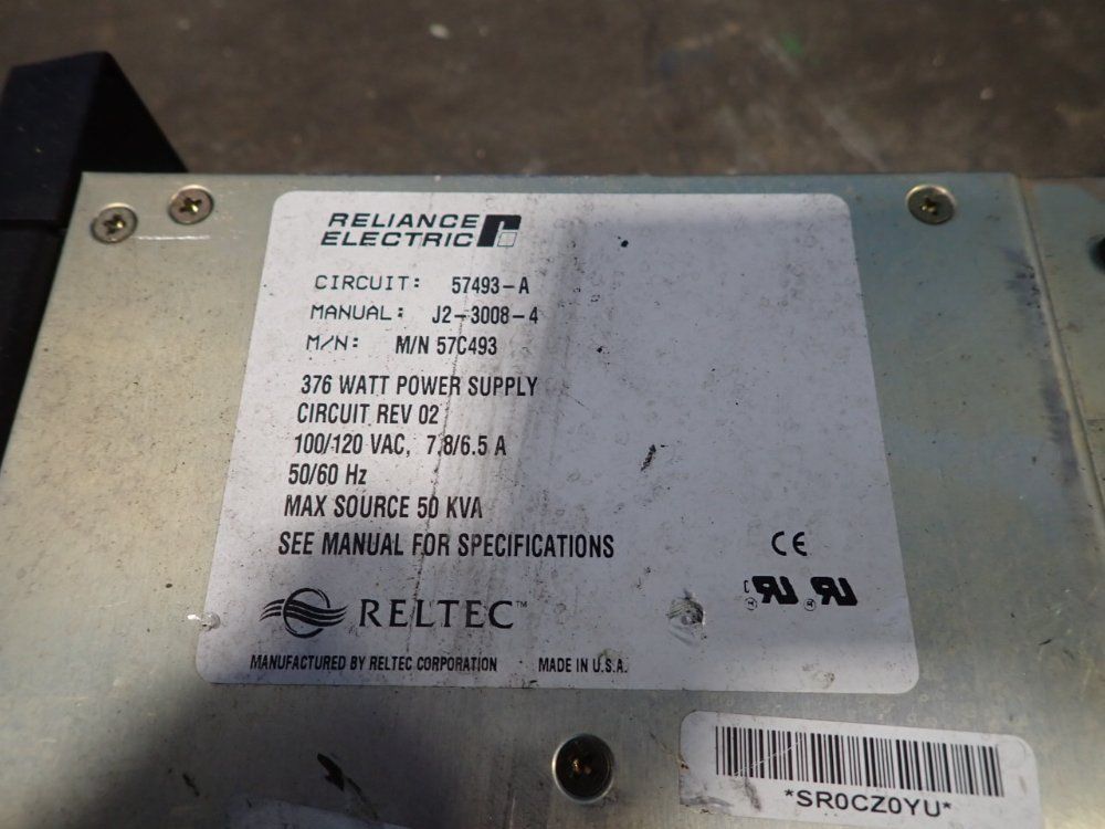 Reliance Electric Power Supply Unit - 57493-a
