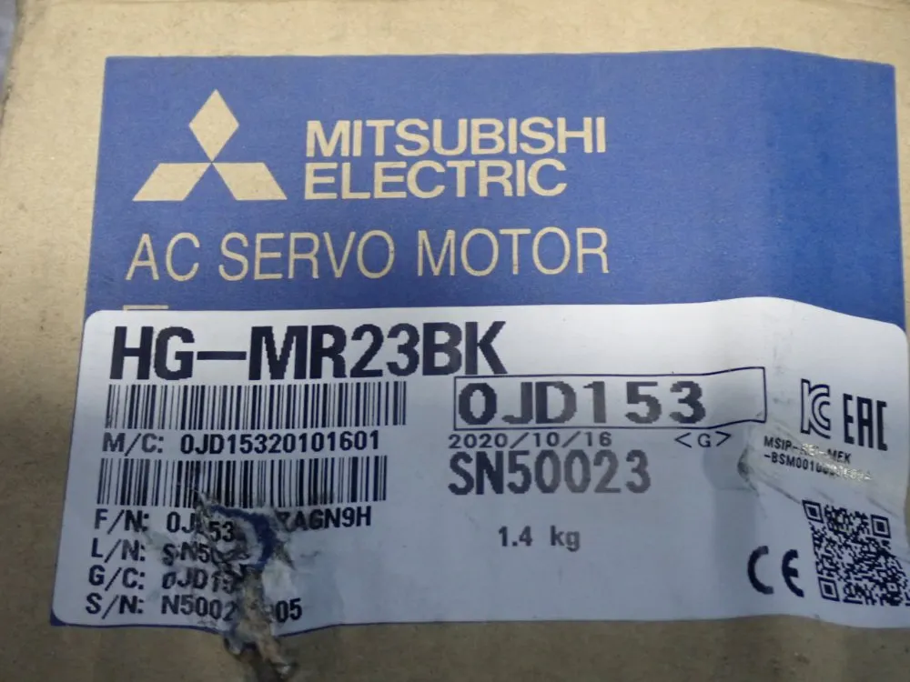 Mitsubishi Electric Ac Servo Motor - Hg-mr23bk
