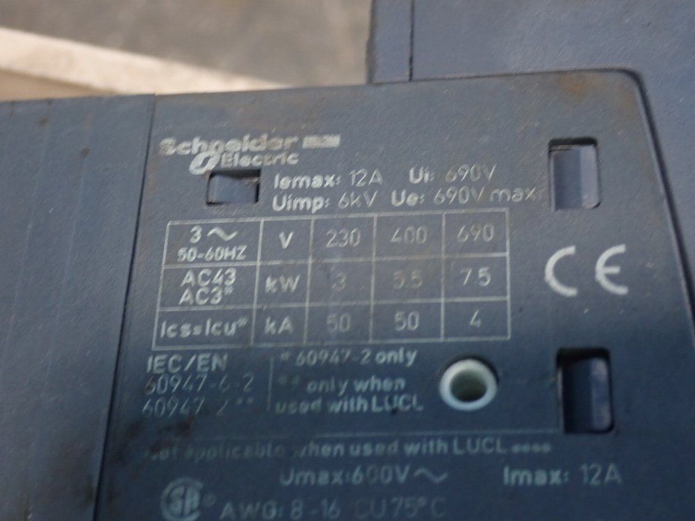 Allen Bradley, Yaskawa Electric, Netgear Servo Amplifier, Contactor, Ehternet Switch