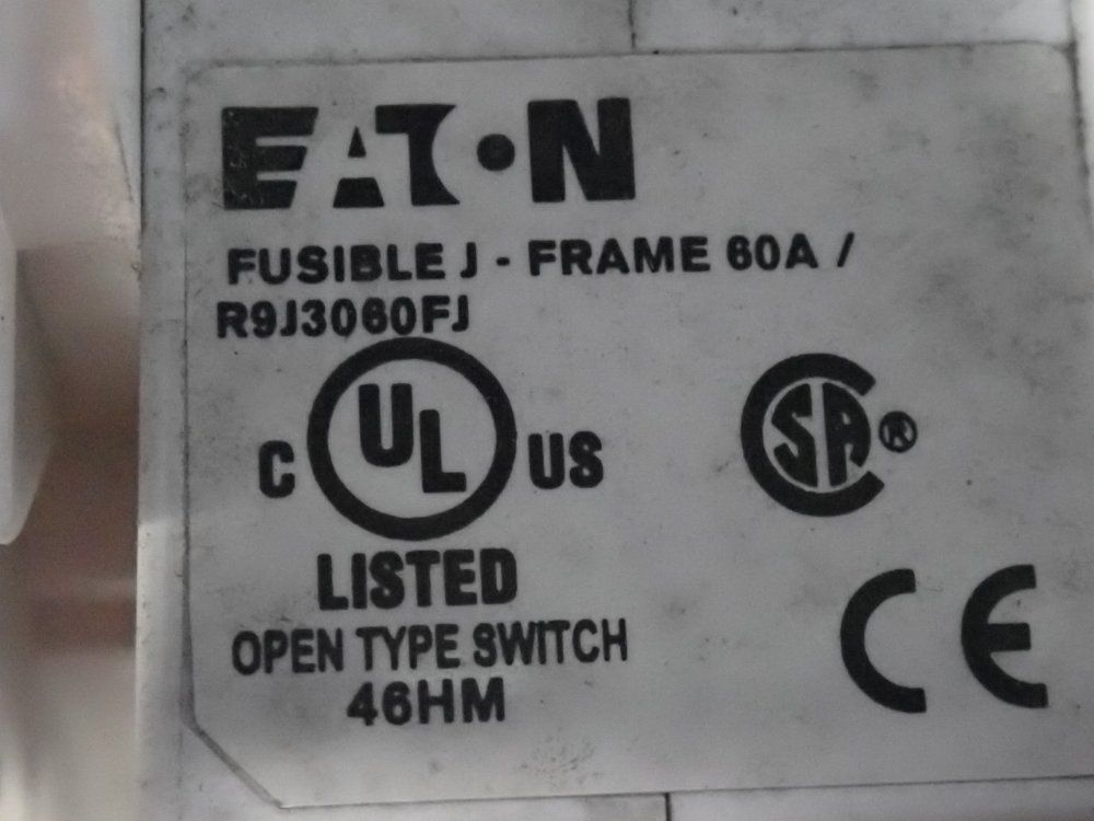 Eaton 60 A Disconnect Rotary Switch - R9j3060fj