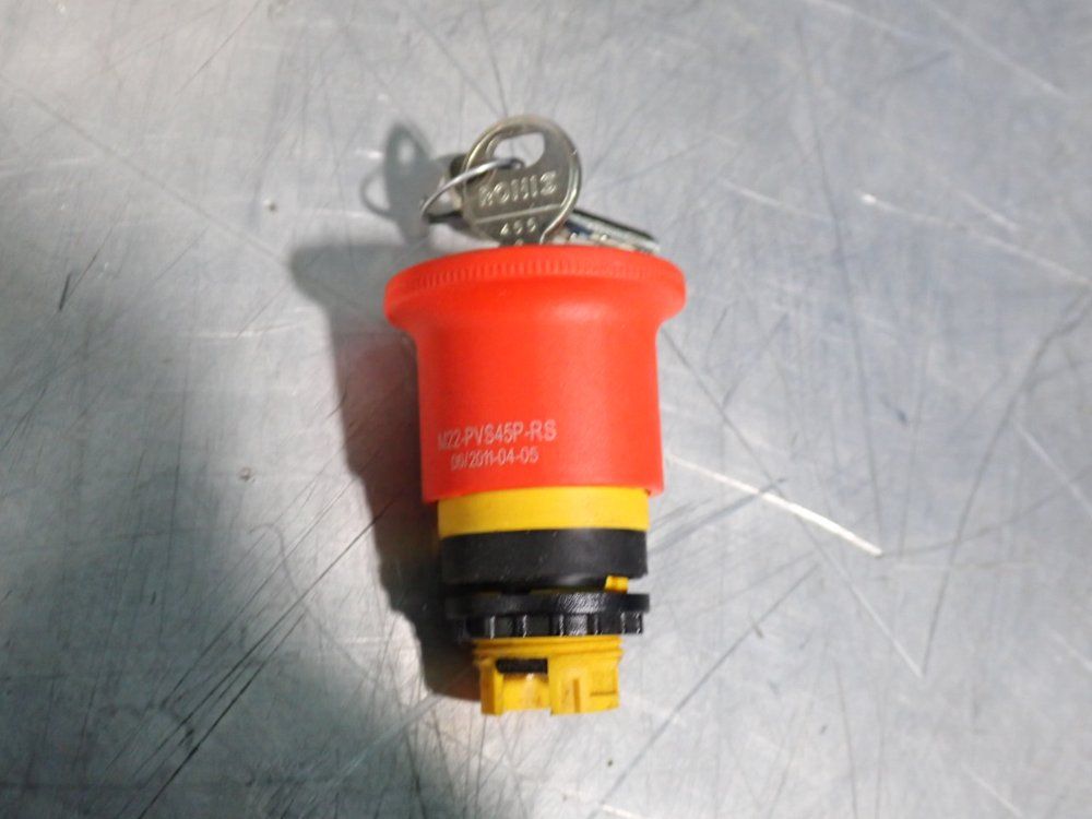 Eaton E-stop Pushbutton - M22-pvs45p-rs