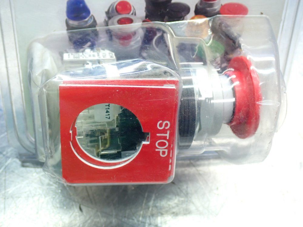 Eaton Series-a1 2-position Push-pull Emergency Stop Unit, 2pcs - Ht8cbrab-pop