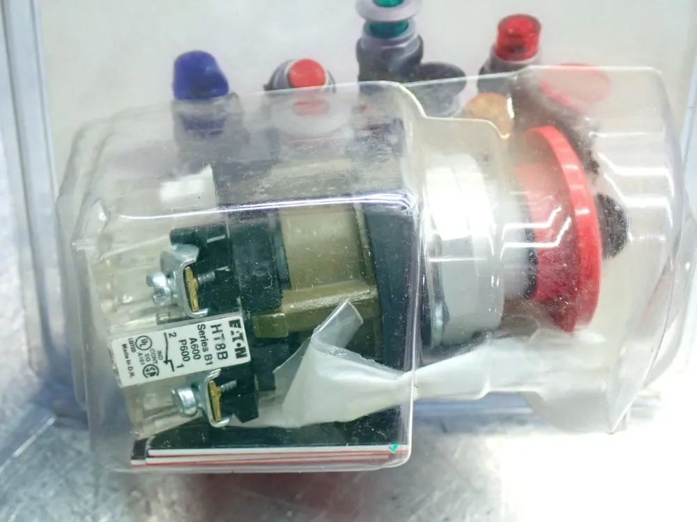 Eaton Series-a1 2-position Push-pull Emergency Stop Unit, 2pcs - Ht8cbrab-pop