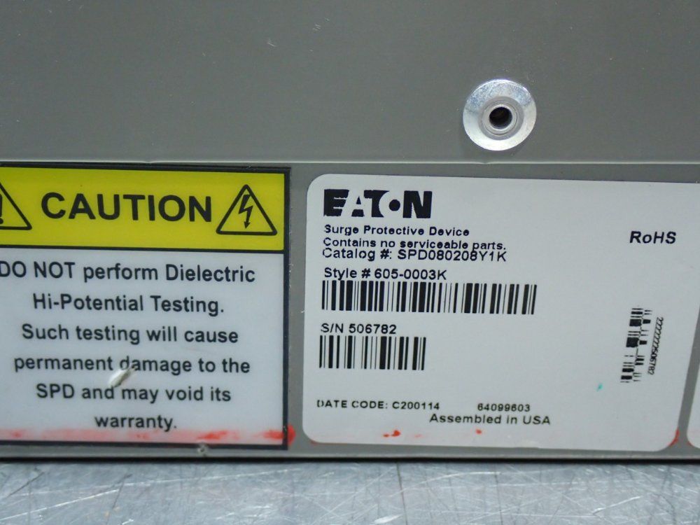 Eaton Surge Protection Device - Spd080208y1k