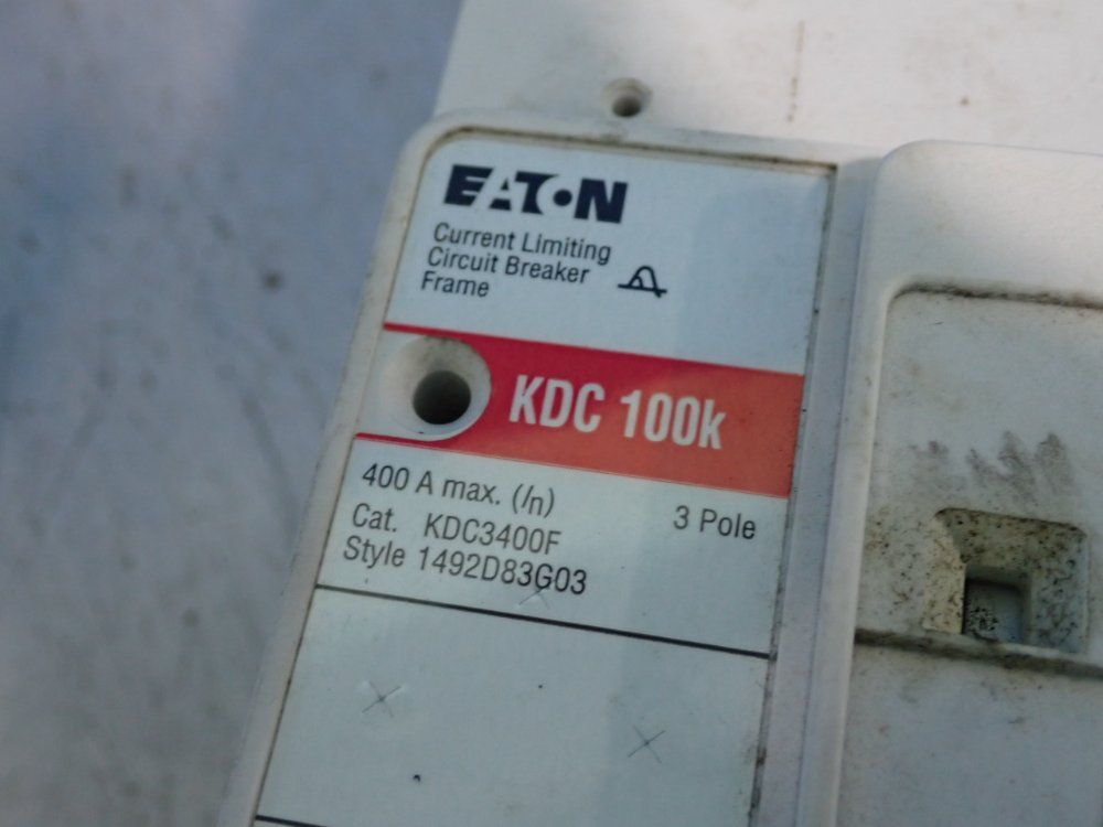 Eaton Molded Case Circuit Breaker - Kdc3400f