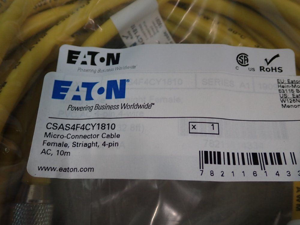 Eaton Micro-connector Cables - Csas4f4cy1810