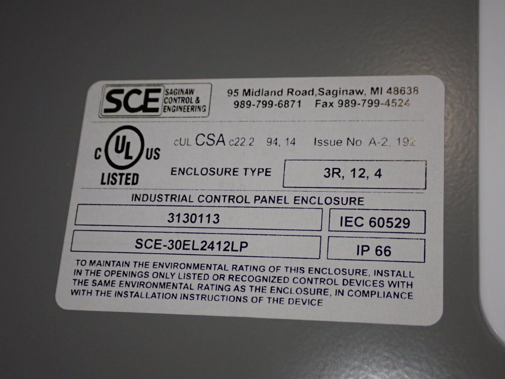 Eaton Power Xpert Multi-point Meter Cabinet With Hmi