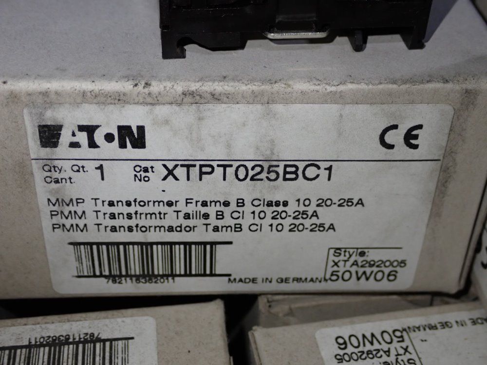 Eaton Contactors - Xtpt025bc1
