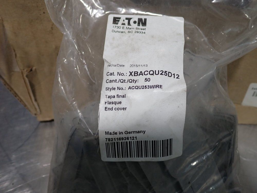 Eaton End Covers - Xbacqu25d12