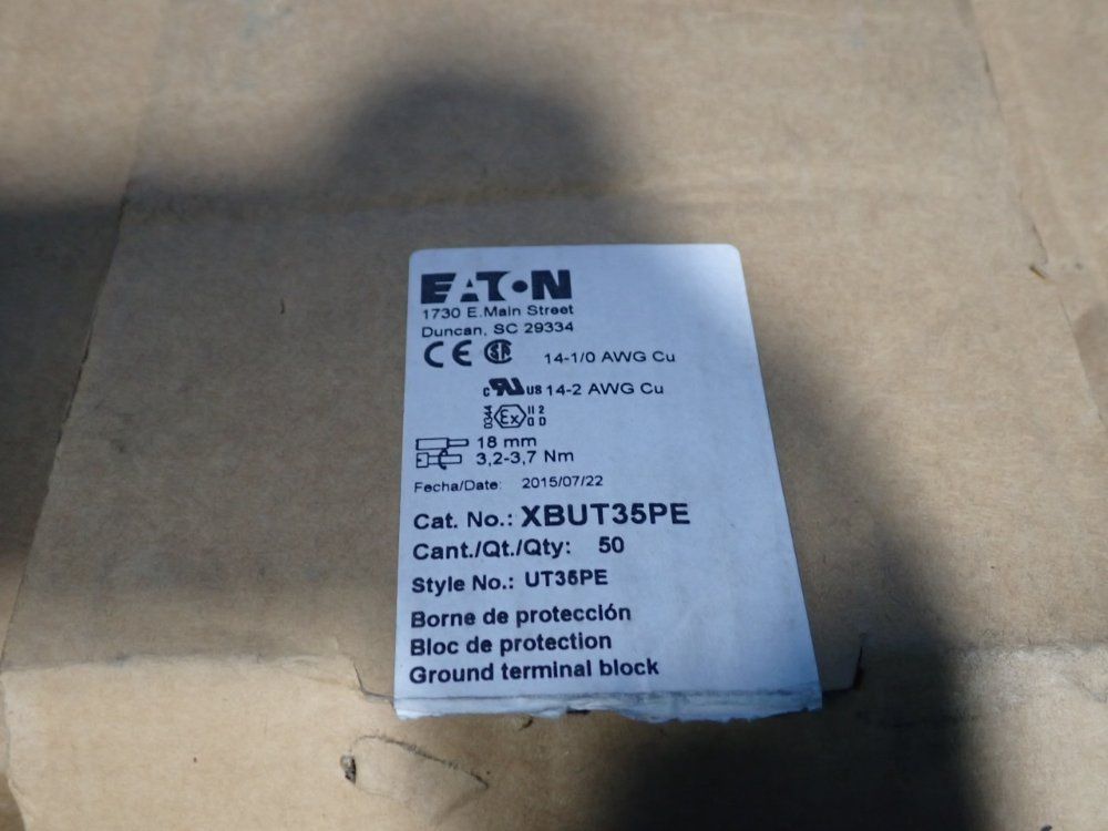 Eaton Ground Terminal Blocks, Connectors