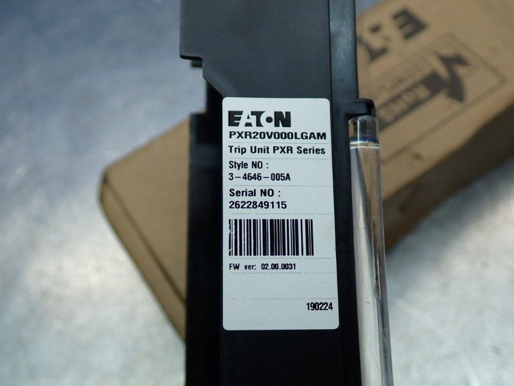 Eaton Pxr-series Trip Unit - Pxr20v000lgam