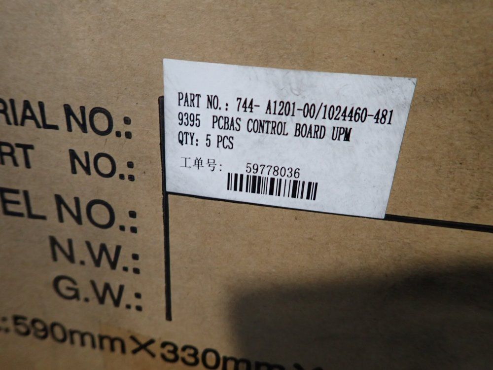 Eaton 9395 Pcbas Control Board - 1024460-481-9395