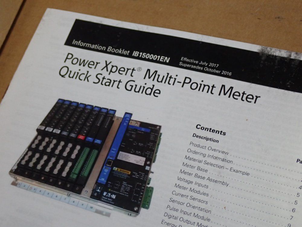 Eaton Multipoint Meter - Pxmp-mb