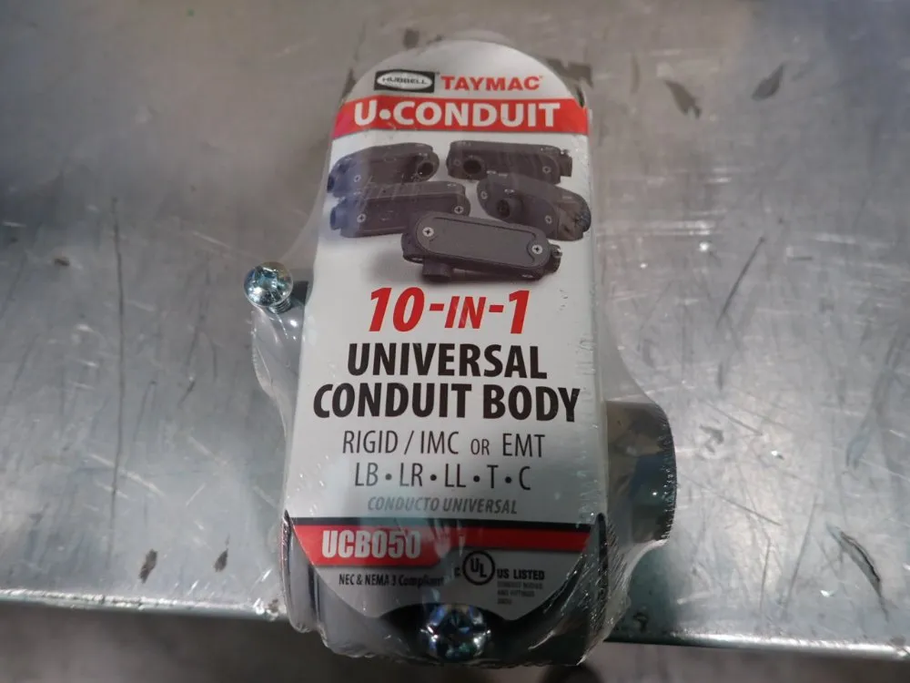Hubbell Universal Conduit Body - Ucb050