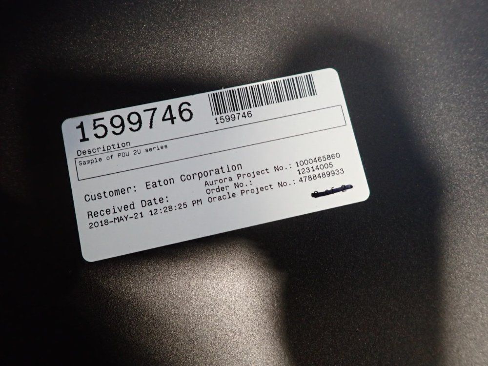 Power Distribution Unit - Pdu 2u