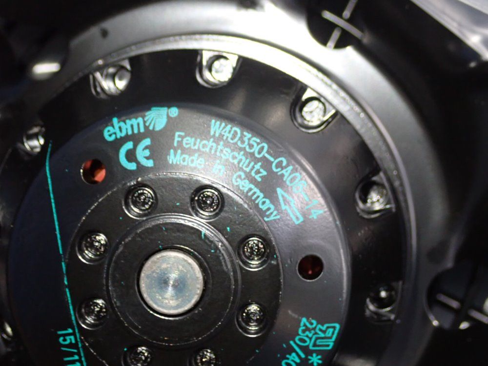 Ebm 15" Fans - W4d350-ca06-14