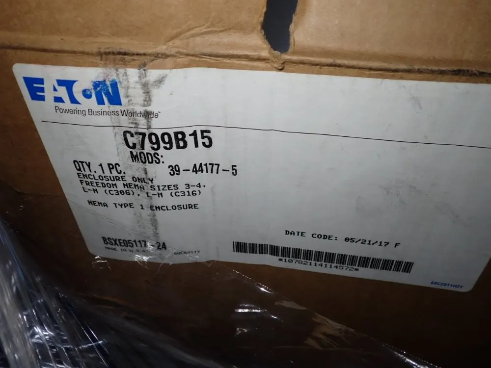 Eaton Starters/non-fusible Disconnect - C799b15 / Dh262ugk