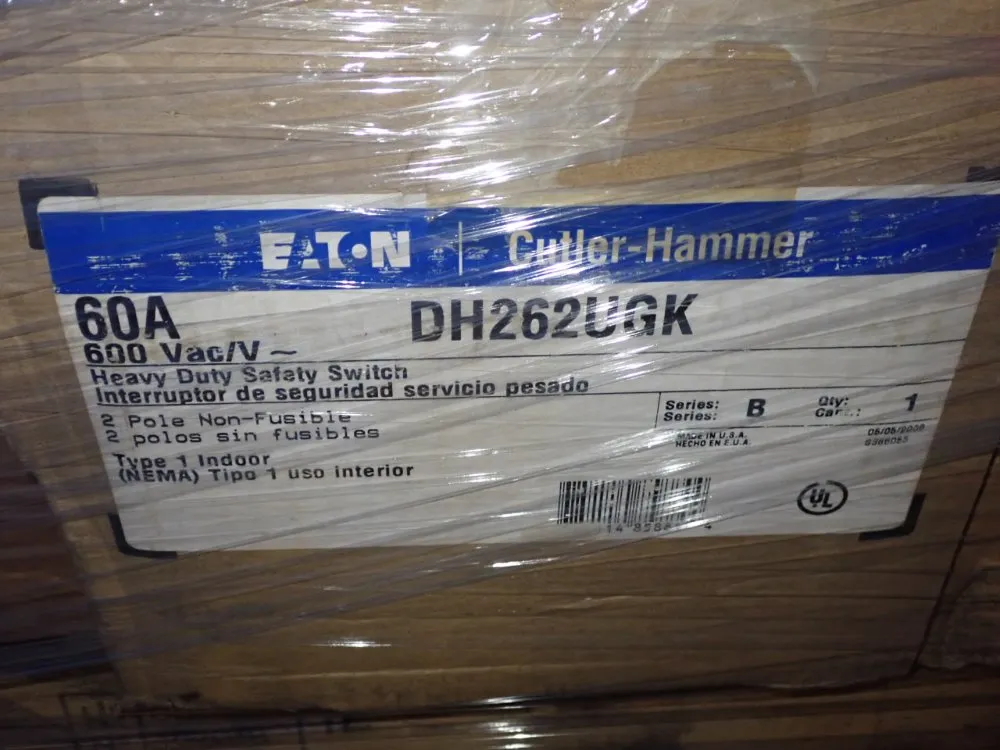 Eaton Starters/non-fusible Disconnect - C799b15 / Dh262ugk