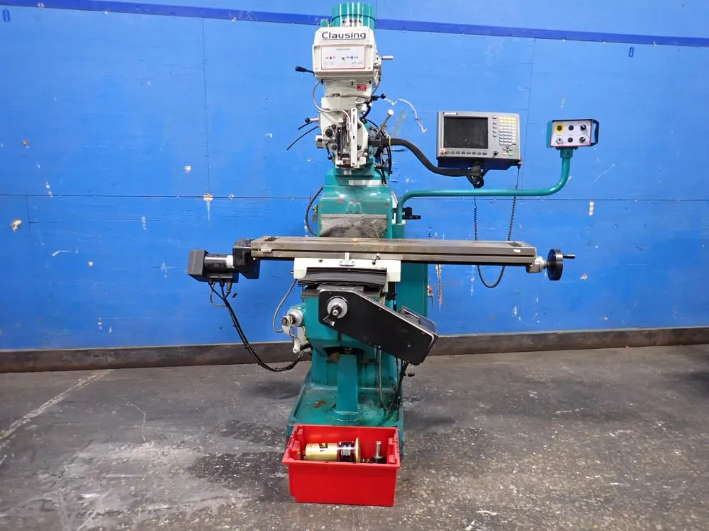 Clausing 10" X 54" Vertical Mill - 3vs08