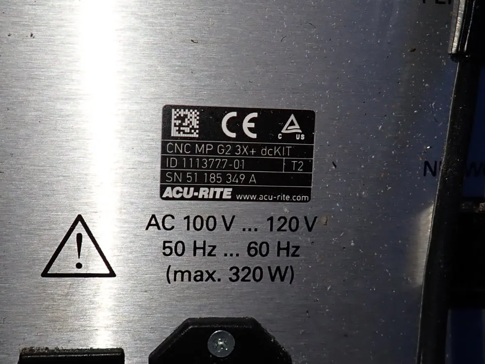 Clausing 10" X 54" Vertical Mill - 3vs08