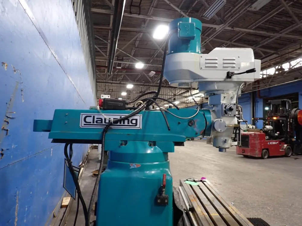 Clausing 10" X 54" Vertical Mill - 3vs08