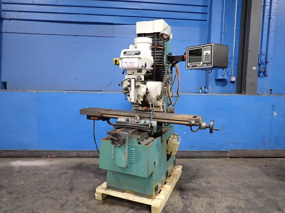 Southwestern Industries Inc 10" X 50" Cnc Vertical Mill - Sb3