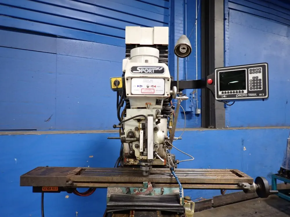 Southwestern Industries Inc 10" X 50" Cnc Vertical Mill - Sb3