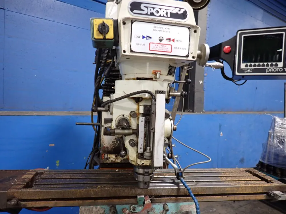 Southwestern Industries Inc 10" X 50" Cnc Vertical Mill - Sb3