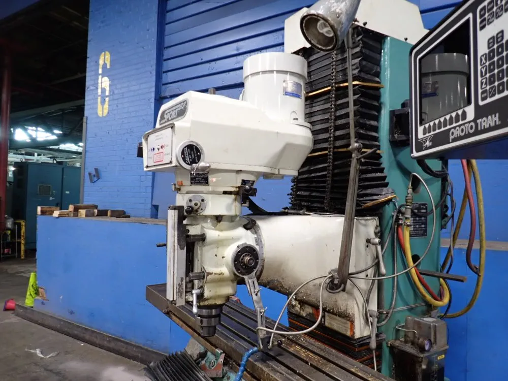 Southwestern Industries Inc 10" X 50" Cnc Vertical Mill - Sb3