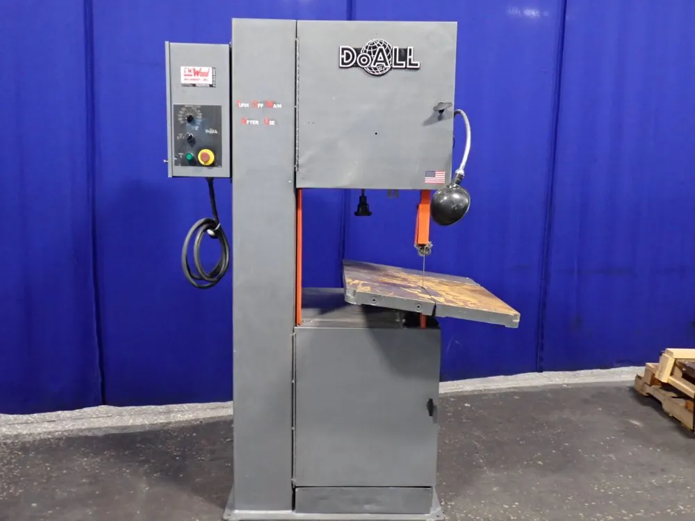 Doall 20" Vertical Bandsaw - 2013-v5