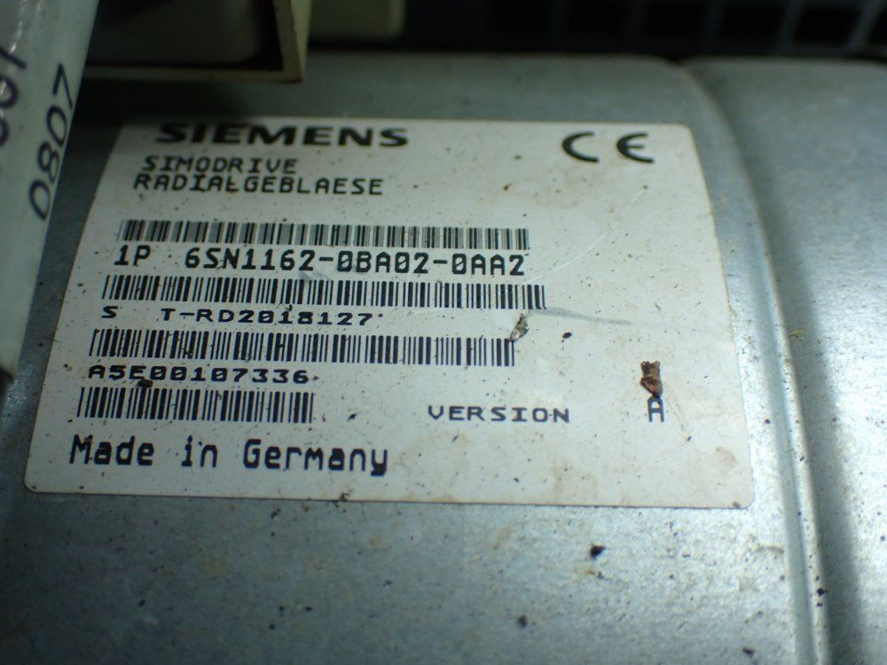 Siemens Servo Drive - 6sn1123-1aa00-0ja1