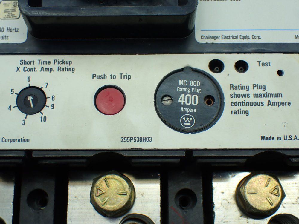Challenger Circuit Breaker - Csm3800f