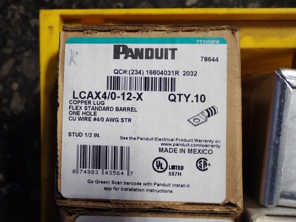 Panduit / Eaton Lugs / Switch - Lcax4/0-12-x / B330agd