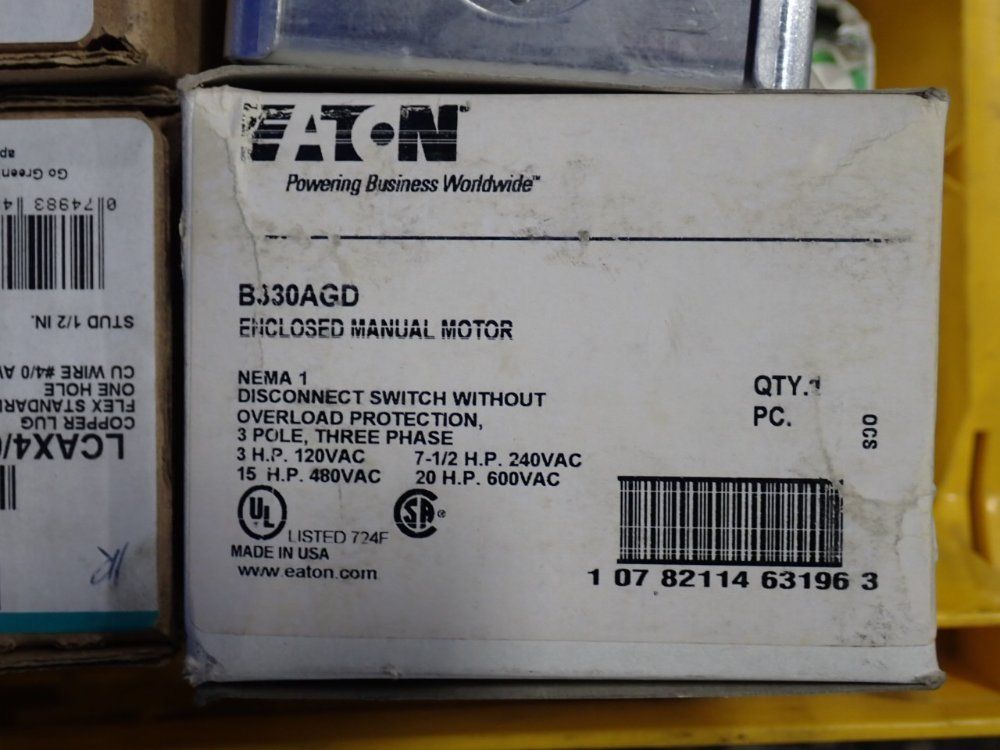 Panduit / Eaton Lugs / Switch - Lcax4/0-12-x / B330agd