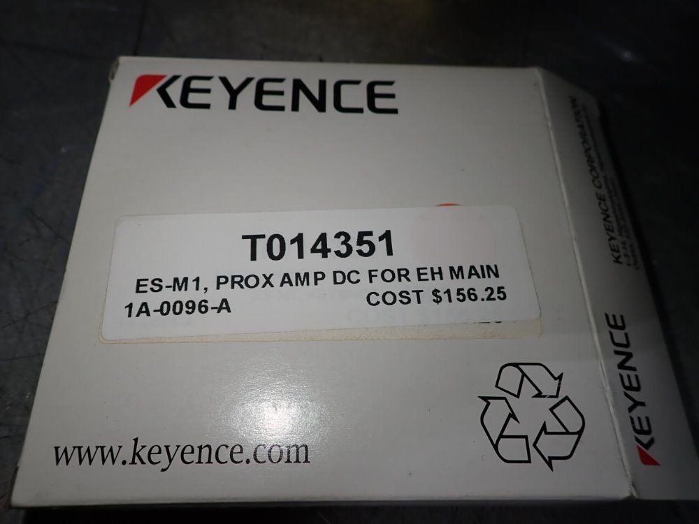 Keyence Amplifier - Es-m1