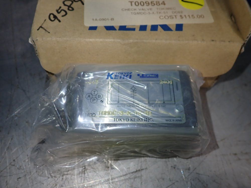 Tokyo Keiki Valve - Tgmdc-3-x-tk-51