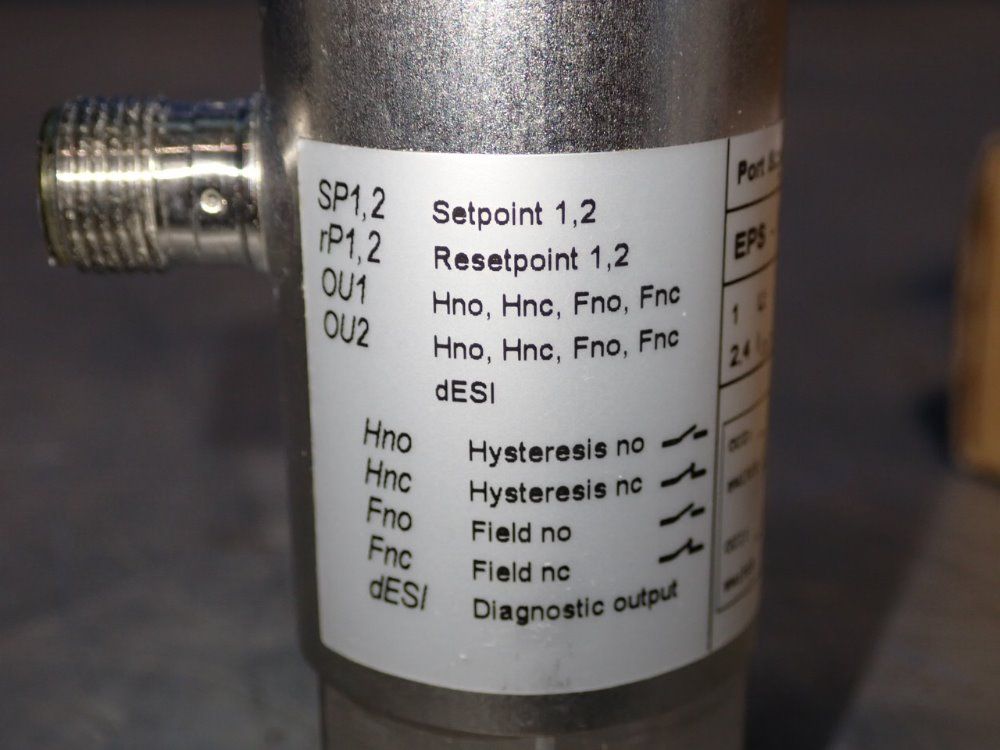 Ifm Pressure Sensor - Pn7004