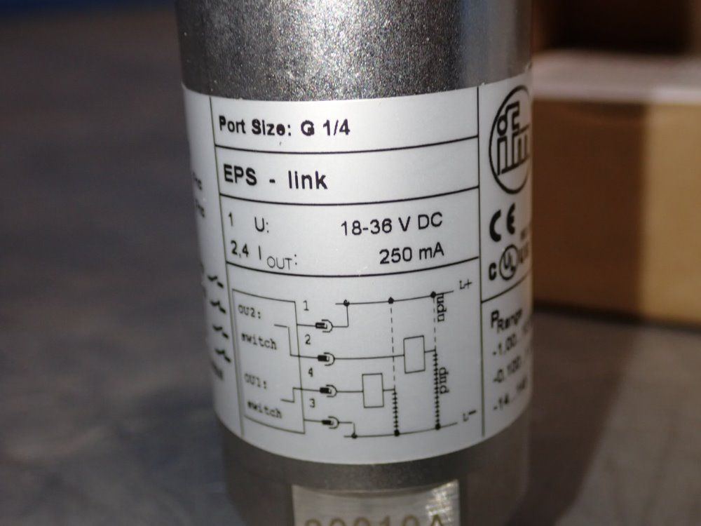Ifm Pressure Sensor - Pn7004