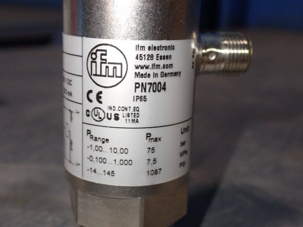 Ifm Pressure Sensor - Pn7004