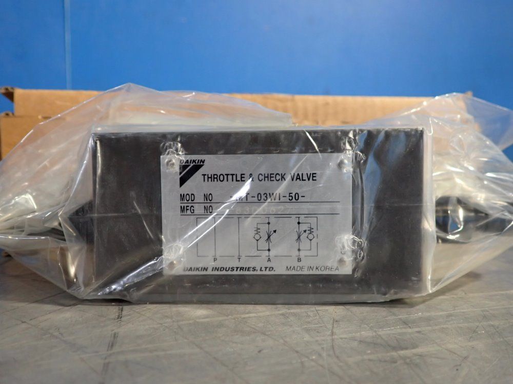 Daiken Industries Throttle/check Valve - Mt-03wi-50