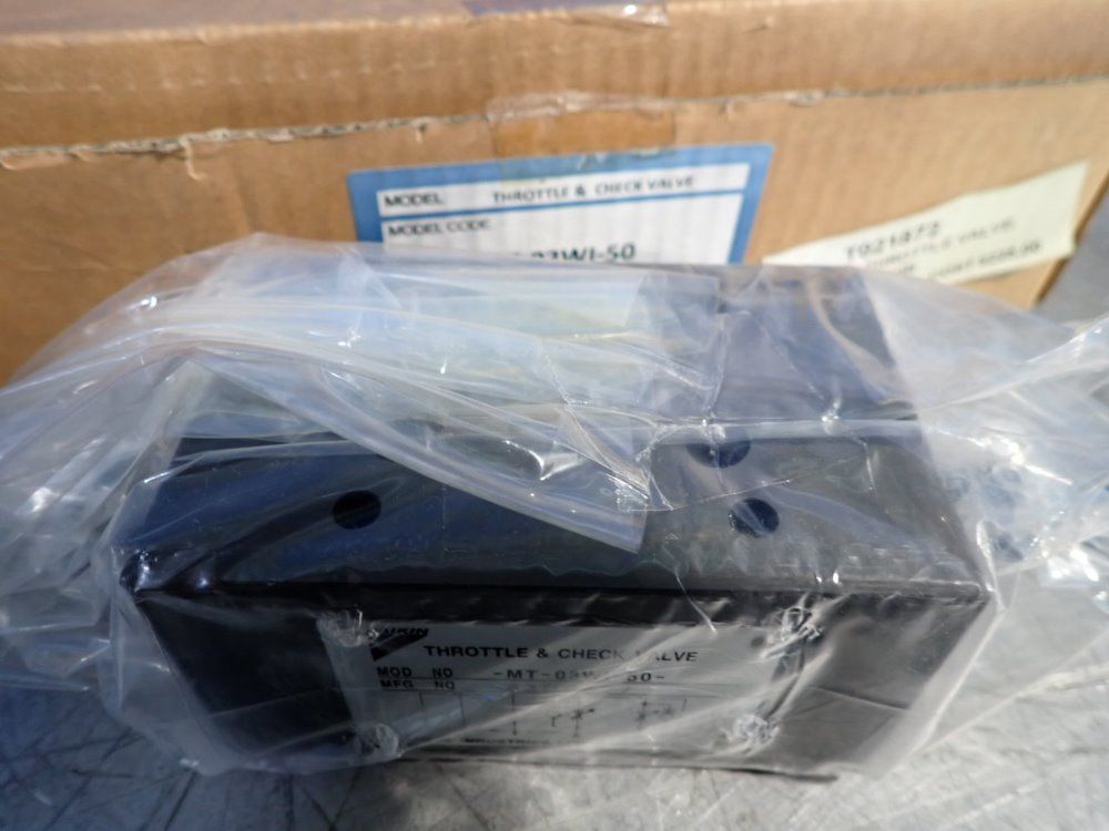 Daiken Industries Throttle/check Valve - Mt-03wi-50